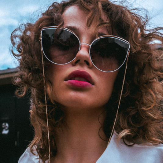 BAST Sunglasses (with chain & case)