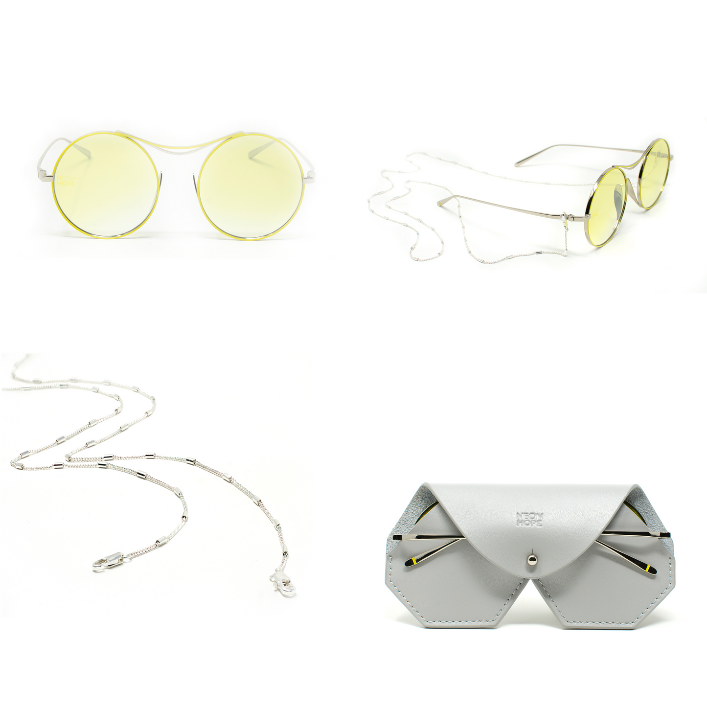 SULIS Sunglasses (with chain & case)