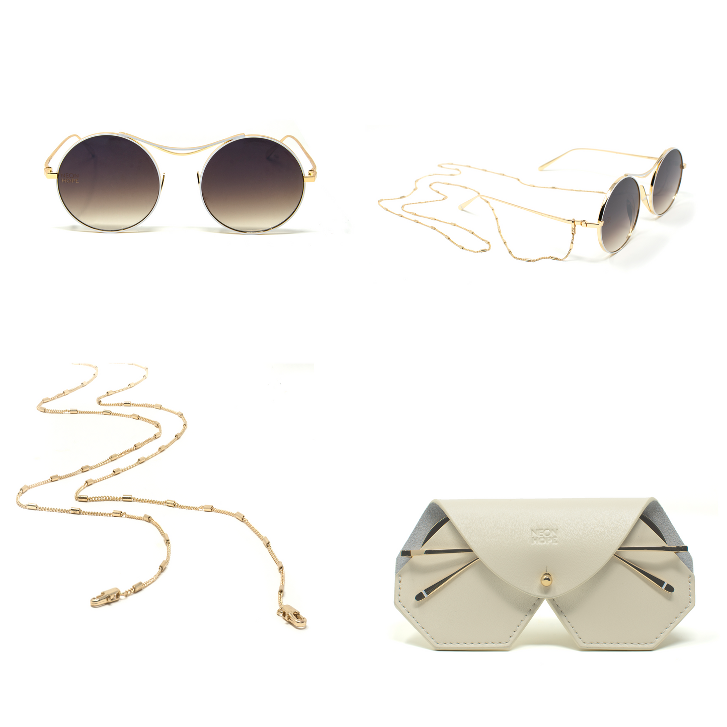 SULIS Sunglasses (with chain & case)